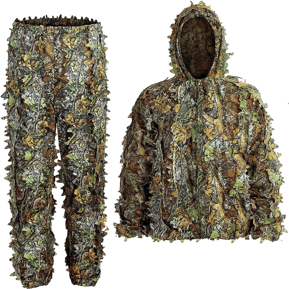Ghillie Suit Woodland - 길리 슈트 남성 여성 어린이 3D