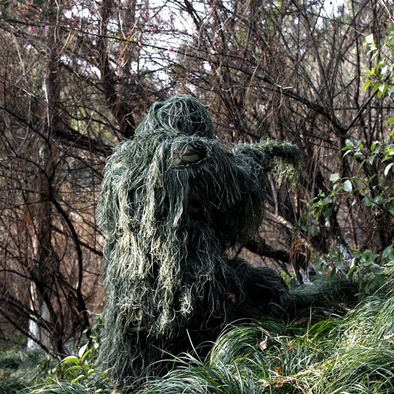 Ghillie Suit Woodland - Ophidian 성인 어린이 위장 복 3D