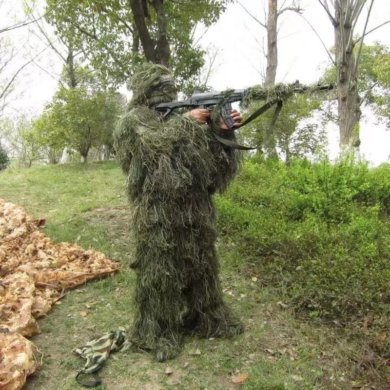 Ghillie Suit Woodland - 길리 세트 헌터 사냥 삼림지대, 3D