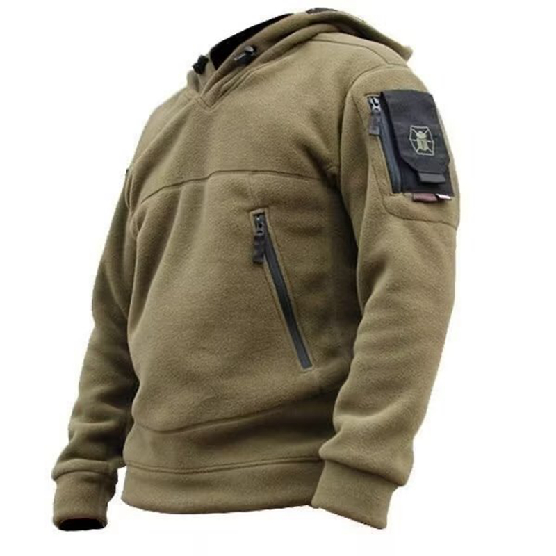 Outdoor Hunting Hoodie - 남자 겨울 열 양털 야외 사냥