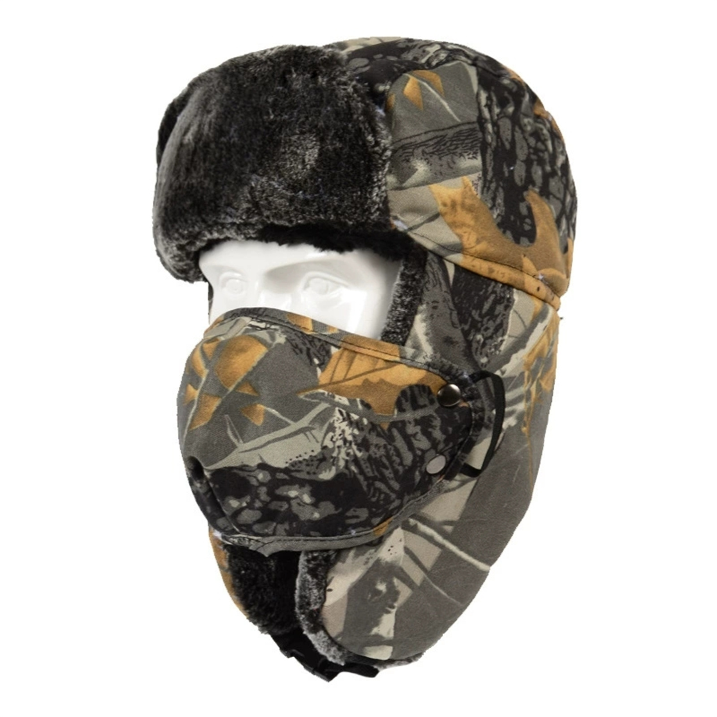 Hunting Outdoor Hats - 겨울 남성용 위장 두꺼운 사냥 모자