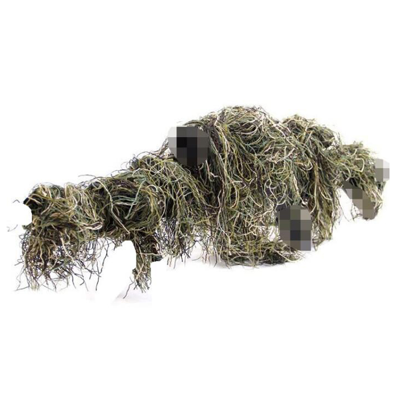 Ghillie Suit Woodland - 잔디 유형 사냥 용 소총 랩