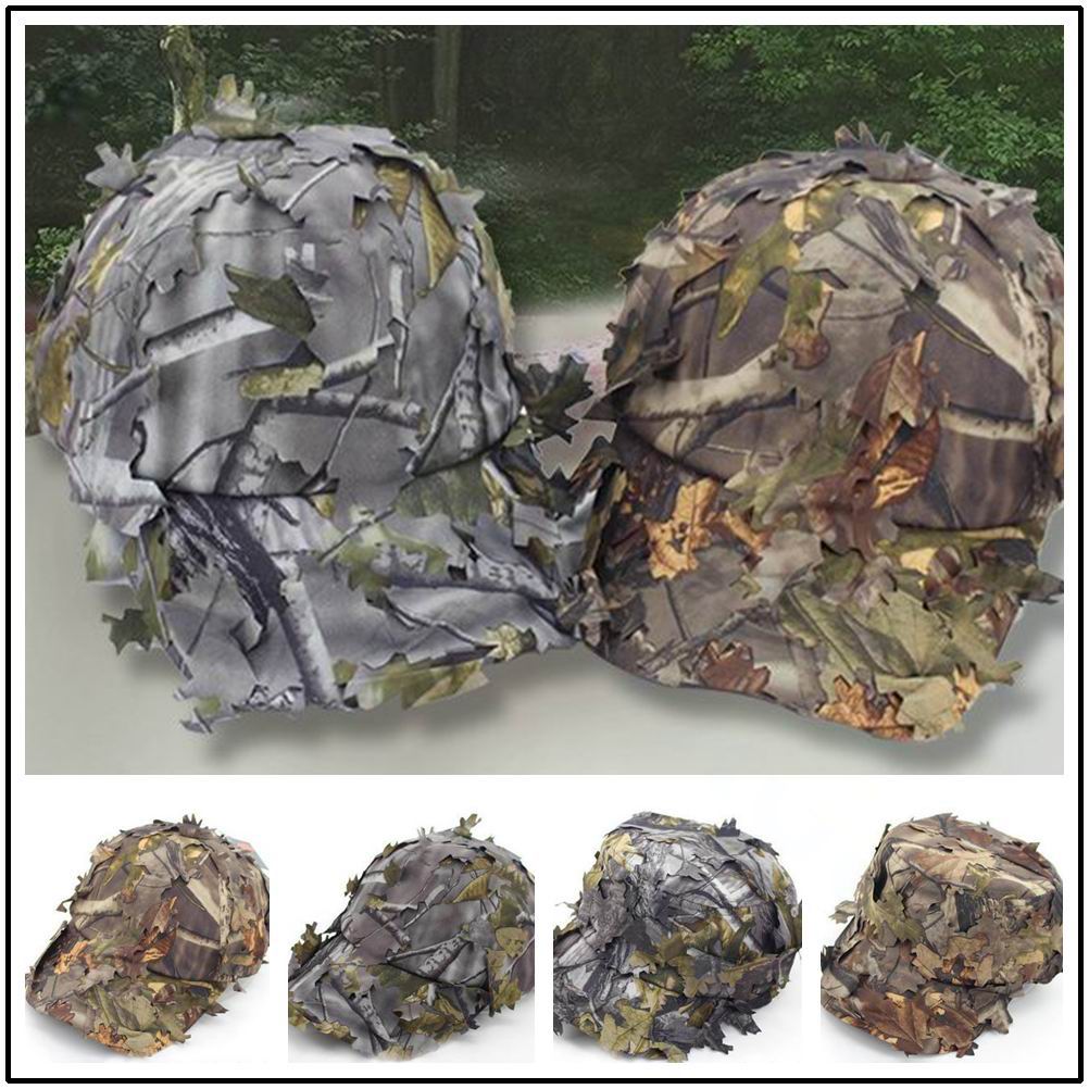 Hunting Outdoor Hats - 위장 야외 전술 군사 모자 3D