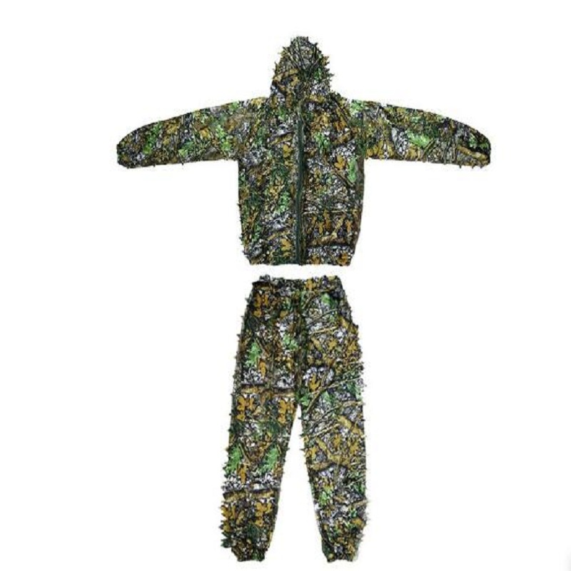Ghillie Suit Woodland - 3D 사냥복 저격수 에어소프트 위장복 길리슈트