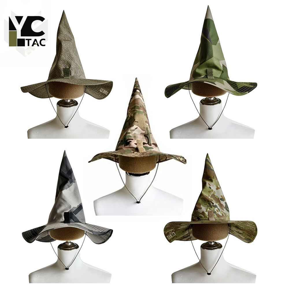 Hunting Outdoor Hats - YCTAC 카모 마법사 모자 전술 부니