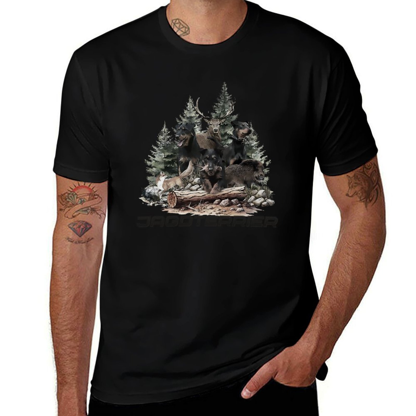 Wildman Hunting & Outdoor Robertson - 독일산 헌팅 테리어는 야생에서 사냥꾼의 동반자이다.