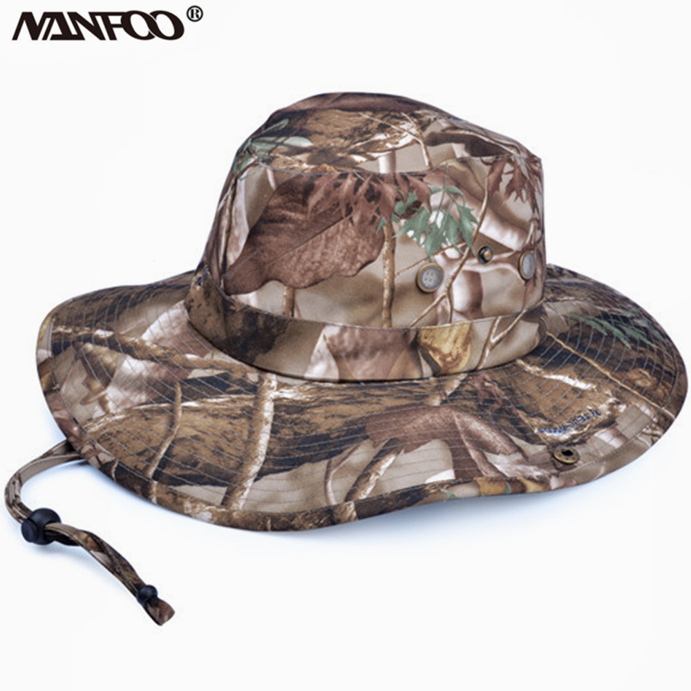 Hunting Outdoor Hats - 고품질 태양 보호 나무 카모 사냥