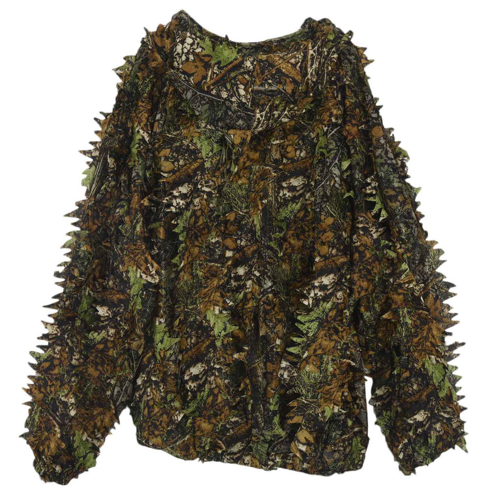 Ghillie Suit Woodland - AEF6-3X 3D 리프 성인용 길리슈트 우드랜드