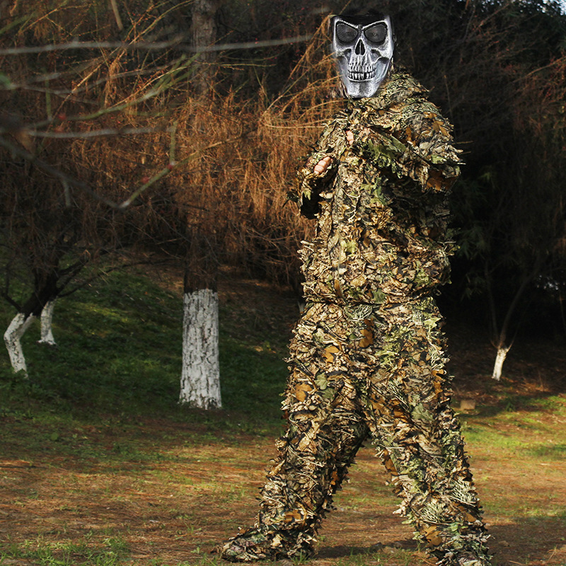 남녀공용 스나이퍼 CS 바이오닉 위장 의류, 정글 우드 - Ghillie Suit Woodland 리뷰 및 가격