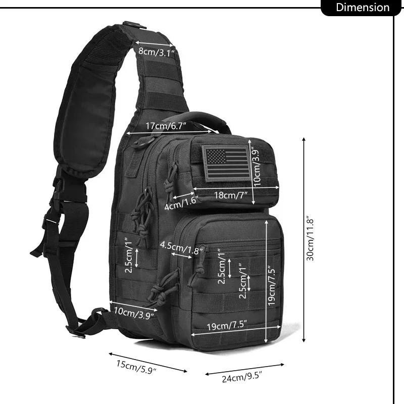 D1-아웃도어 숄더백 로버 1슬링팩 나일론 백팩 몰리  - Hunting Outdoor Gear 리뷰 및 가격