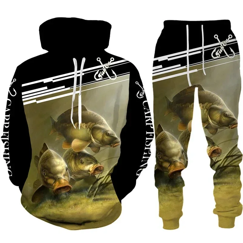 멋진 잉어 낚시 3D 프린트 유니섹스 후드티/수트 하라 - Outdoor Hunting Hoodie 리뷰 및 가격