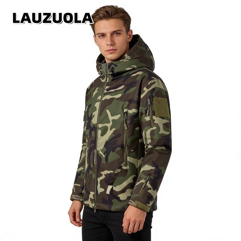 남성용 카모플라주 방수 재킷 2026 신상 패션 멀티  - Outdoor Hunting Hoodie 리뷰 및 가격