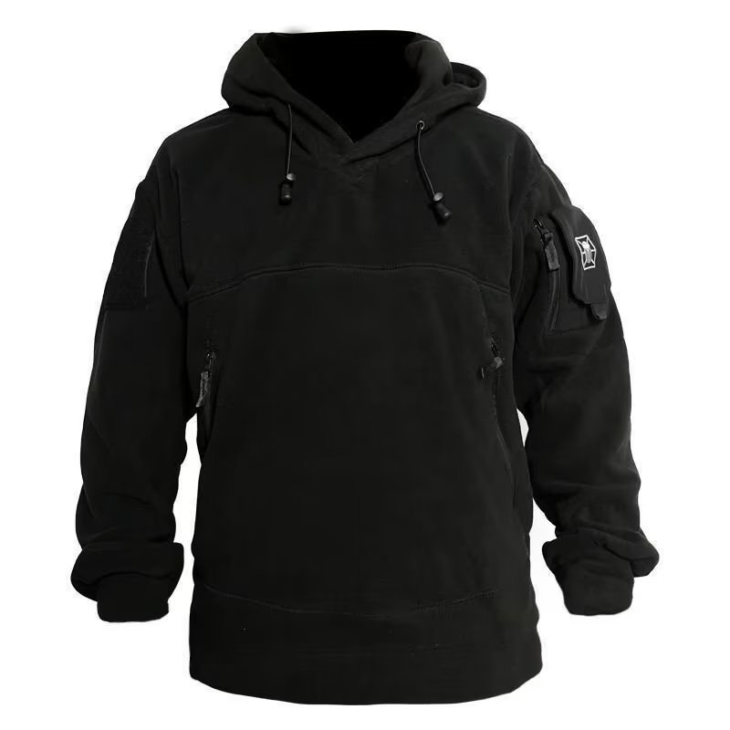 남자 겨울 열 양털 야외 사냥 지퍼 군사 전술 재킷 후 - Outdoor Hunting Hoodie 리뷰 및 가격