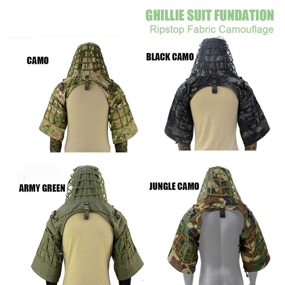 Ghillie Suit Foundation, Ghill - Ghillie Suit Woodland 리뷰 및 가격