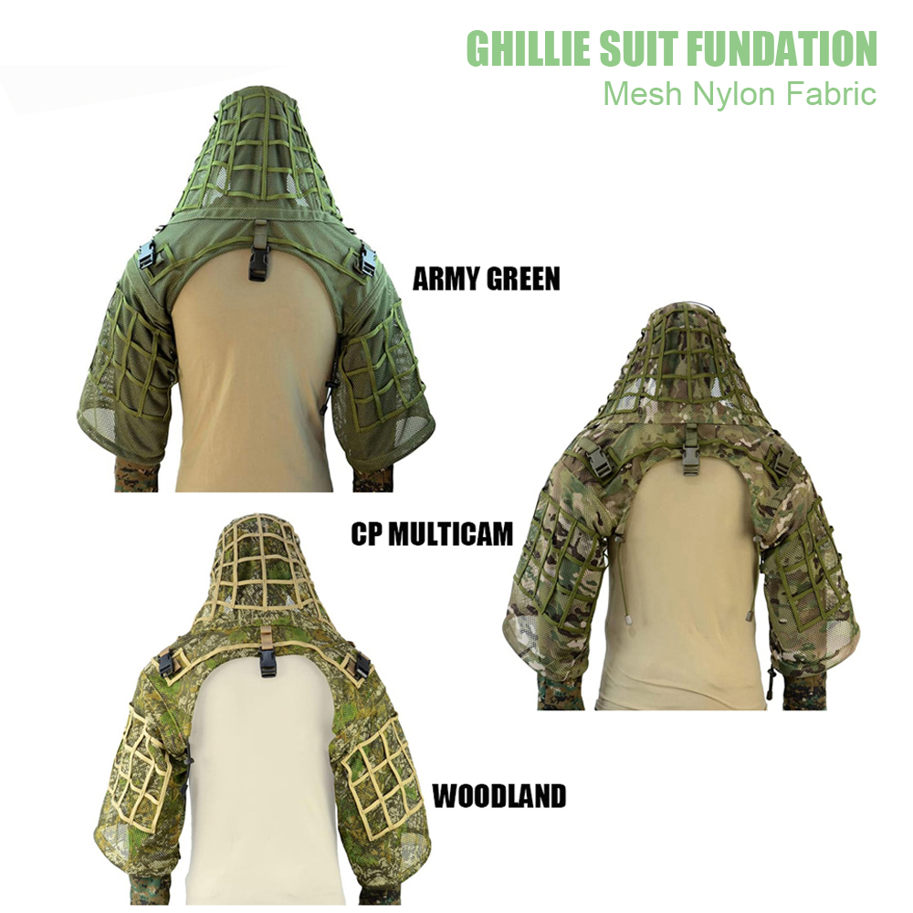 Ghillie Suit Foundation, Ghill - Ghillie Suit Woodland 리뷰 및 가격