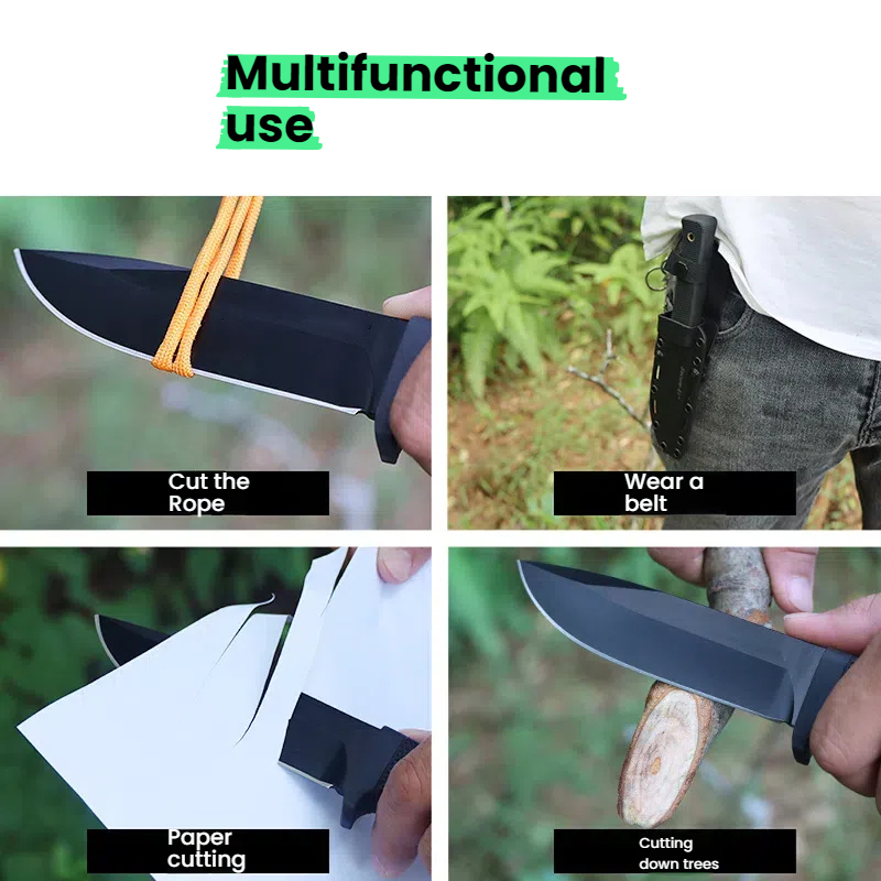 새로운 고경도 고정날 아웃도어 캠핑 나이프, 프리미엄  - Hunting Outdoor Edge Knives 리뷰 및 가격