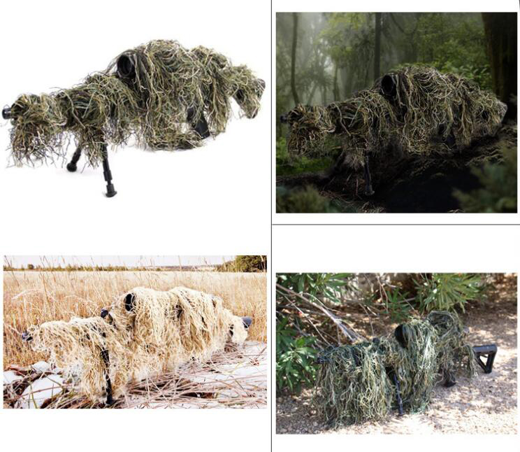 잔디 유형 사냥 용 소총 랩 로프 Ghillie 정장  - Ghillie Suit Woodland 리뷰 및 가격