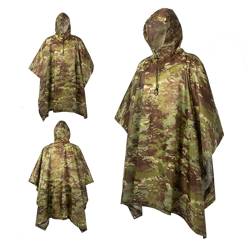 야외 통기성 위장 판초 정글 전술 비옷 조류 관찰 하이 - Ghillie Suit Woodland 리뷰 및 가격