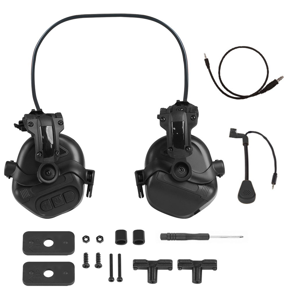 BOOIU 전술 사격 헤드셋 패스트 헬멧 3.5mm 인 - Shooting Ear Muff 리뷰 및 가격