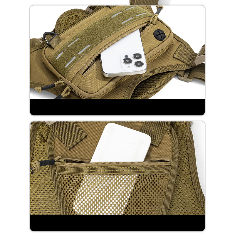 전술용 앞가슴 가방 조끼 캠핑 사냥 숄더백 남성 낚시  - Hunting Outdoor Gear 리뷰 및 가격
