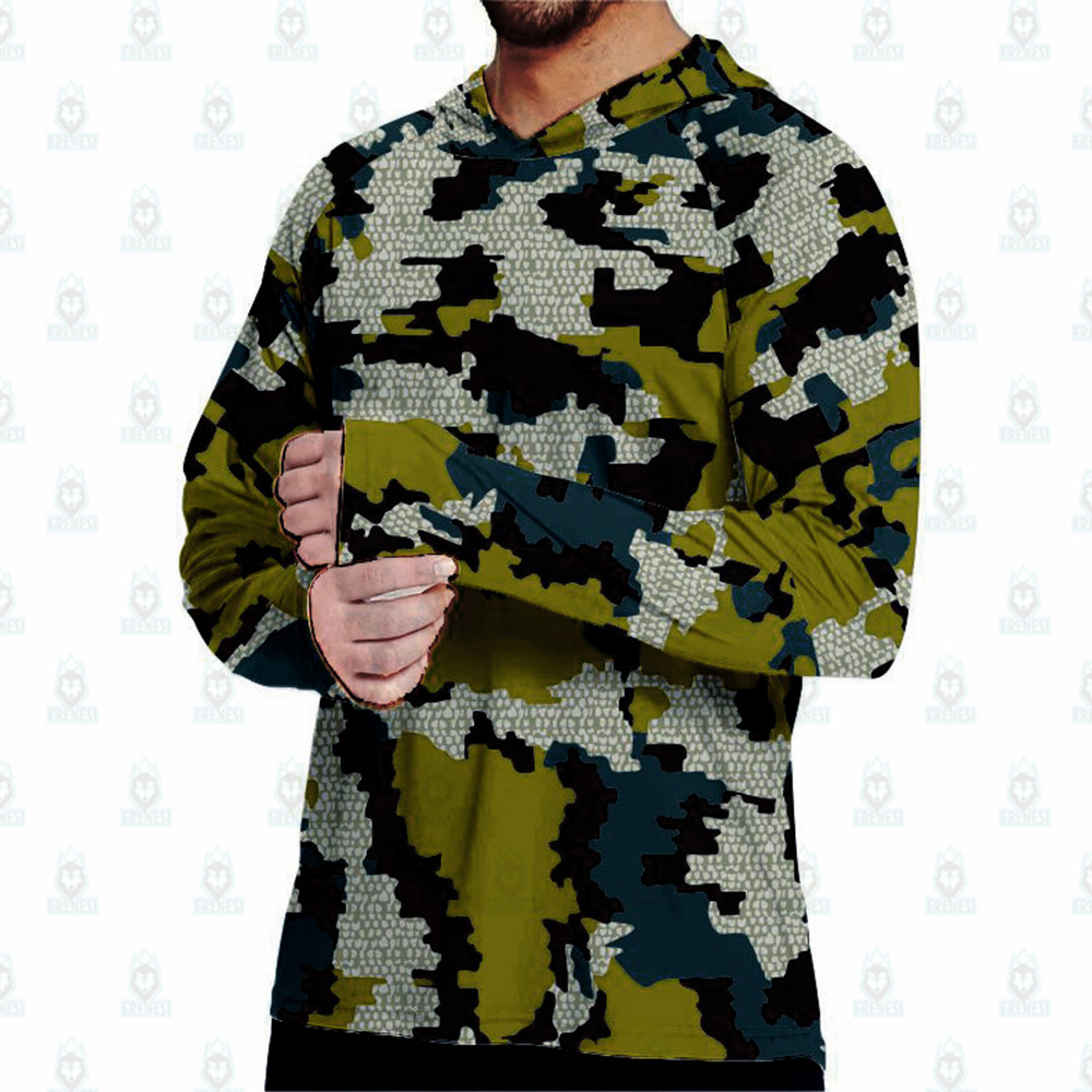 남성용 위장 긴 소매 낚시 까마귀 안티 UV 태양 보호 - Outdoor Hunting Hoodie 리뷰 및 가격