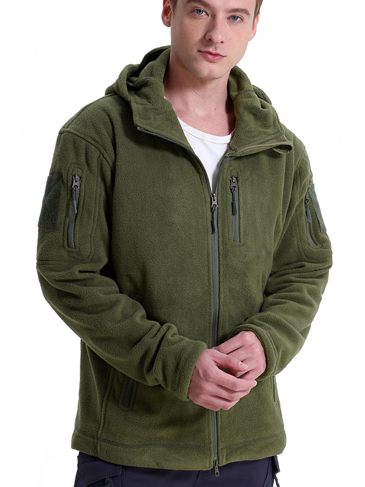 남성용 전술 플리스 재킷 겨울용 따뜻한 풀 집업 밀리터 - Outdoor Hunting Hoodie 리뷰 및 가격