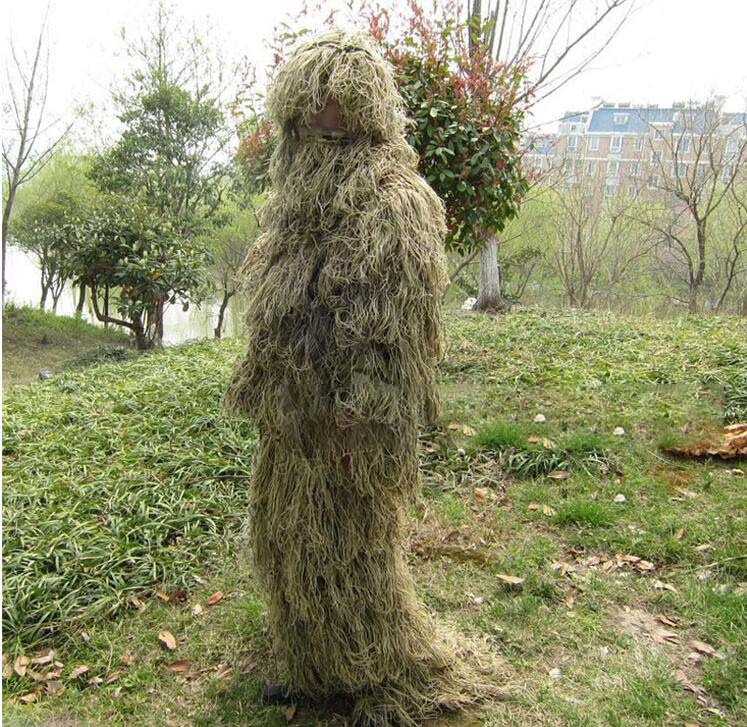 겨울 3D 하얀 눈 Ghillie 정장 저격수 전술 우 - Ghillie Suit Woodland 리뷰 및 가격