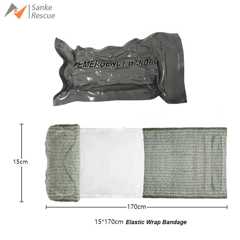 야외 캠핑 하이킹 보안 보호 상처 치료를 위한 이스라엘 - Field Dressing Kit 리뷰 및 가격