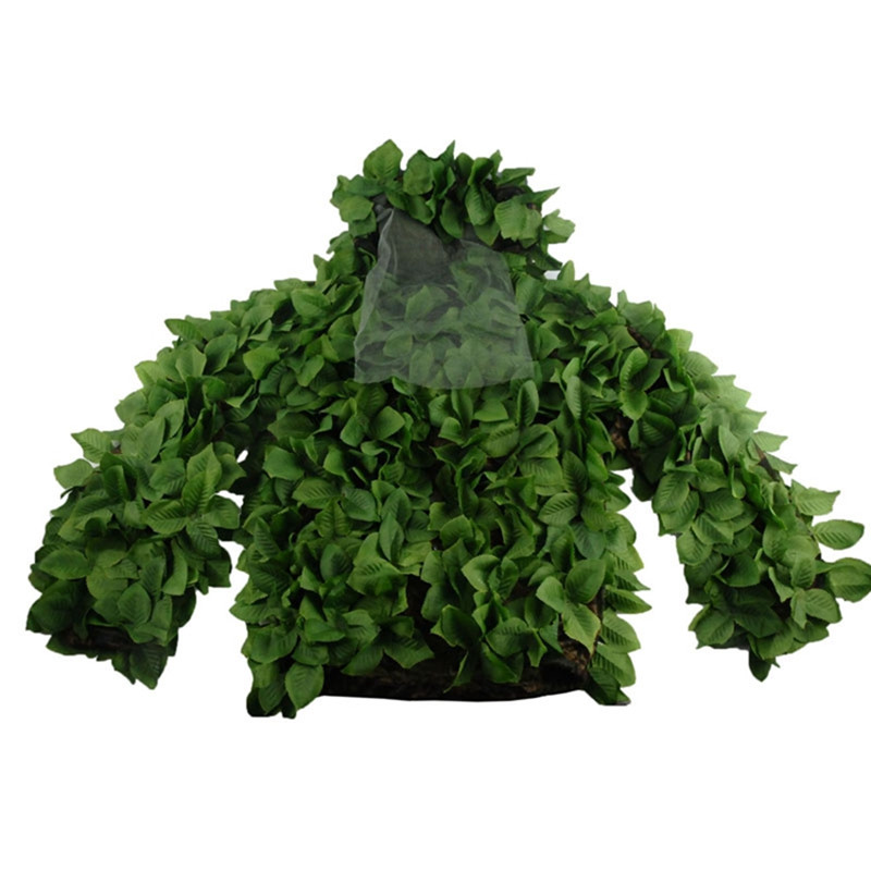 끈끈한 꽃 생체 공학 위장 잎 녹색 잎 세트 사냥 낚시 - Ghillie Suit Woodland 리뷰 및 가격