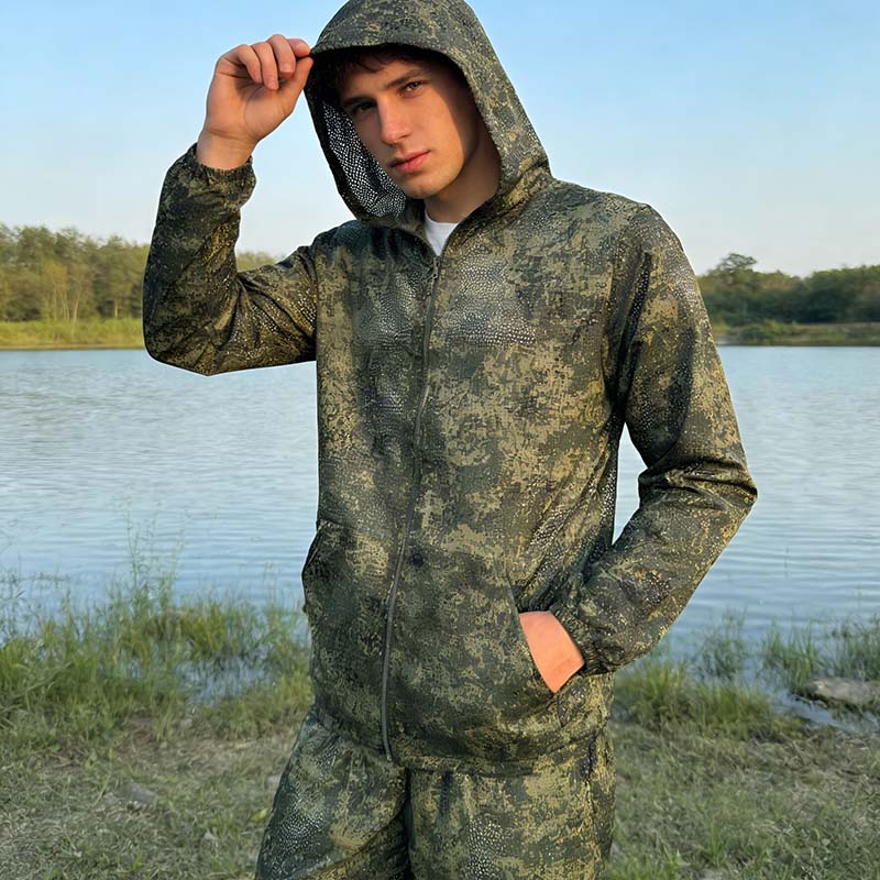 전술 후드티 세트 카모 메쉬 하이킹 사냥복 스타일리쉬  - Outdoor Hunting Hoodie 리뷰 및 가격