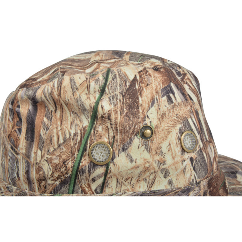 고품질 태양 보호 나무 카모 사냥 낚시 보니 모자 야외 - Hunting Outdoor Hats 리뷰 및 가격