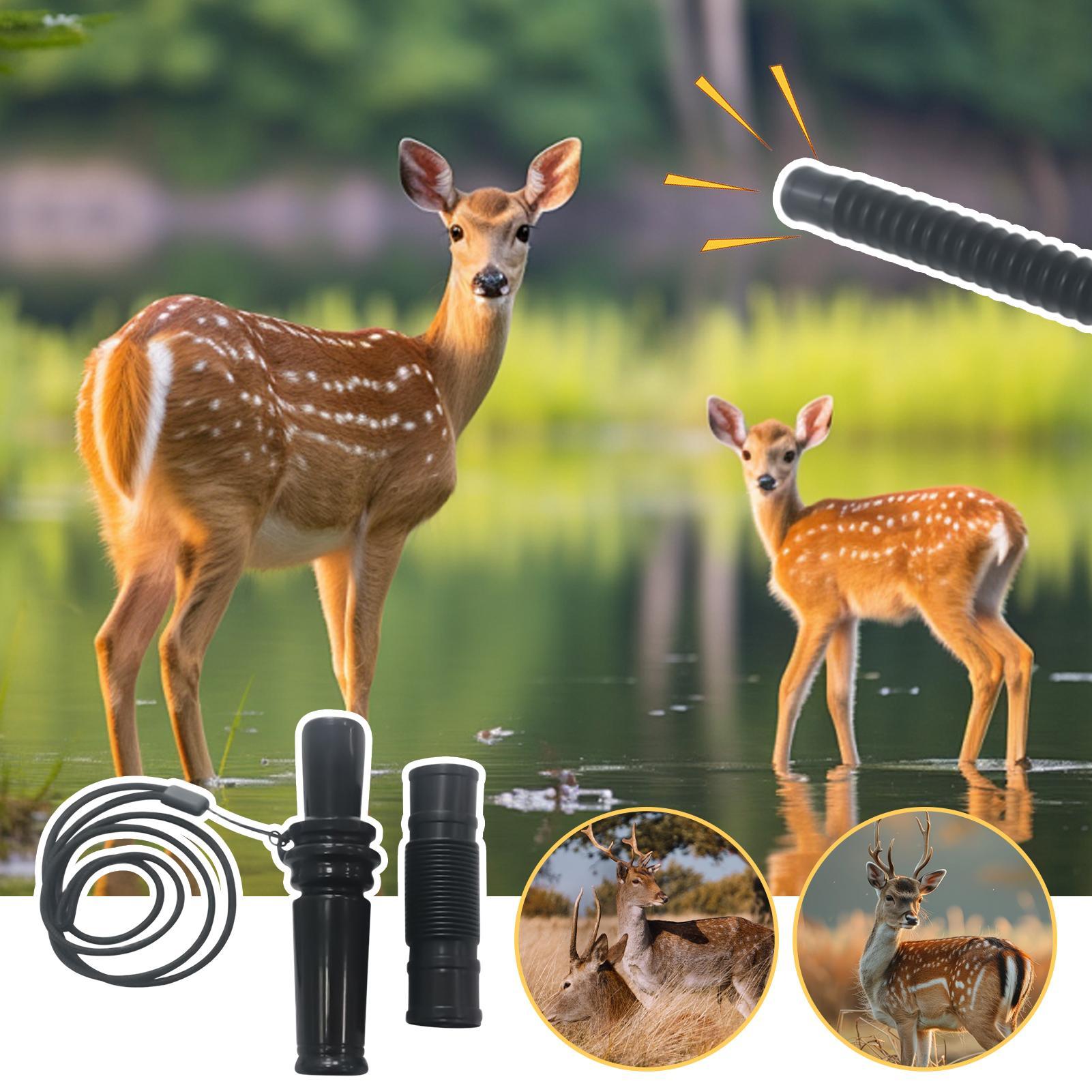 경량 사슴 사냥용 그런트 콜, 내구성 있는 끈이 있는  - Wildman Hunting & Outdoor Robertson 리뷰 및 가격